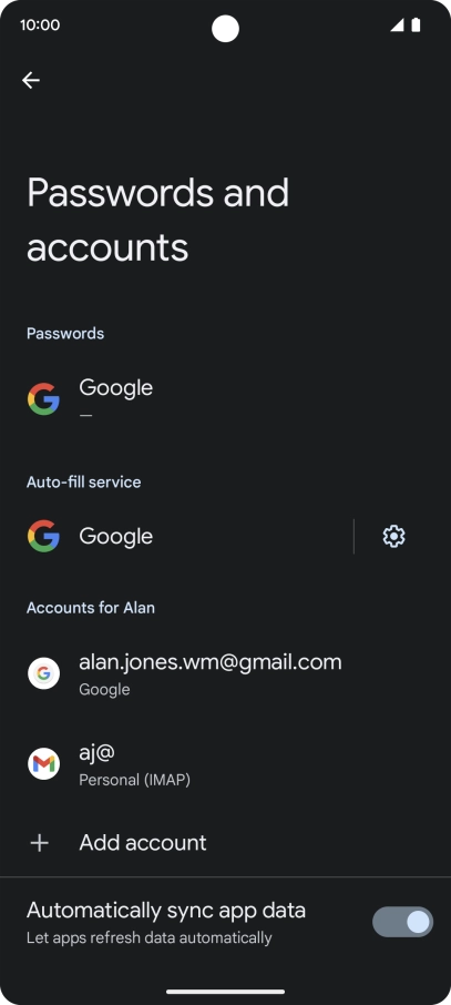 Slide your finger upwards starting from the bottom of the screen to return to the home screen.