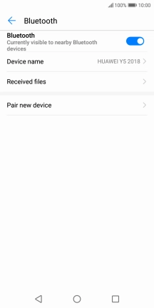 Press Pair new device.