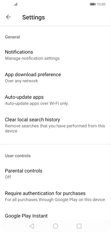 Press Auto-update apps.