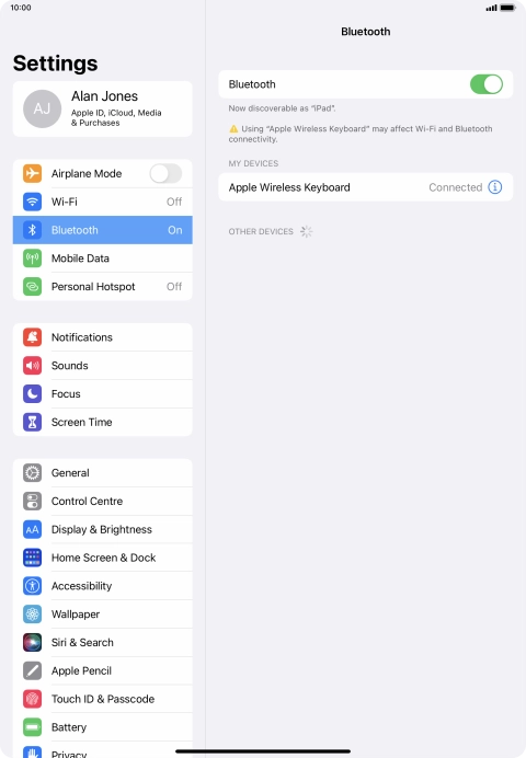 Slide your finger upwards starting from the bottom of the screen to return to the home screen.
