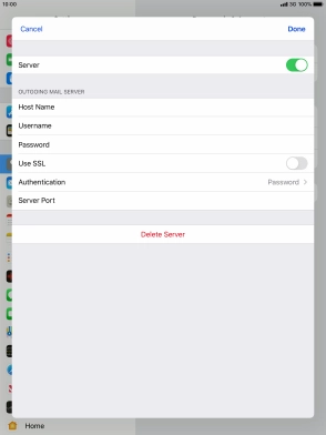 Press Authentication.