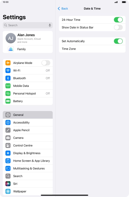 Slide your finger upwards starting from the bottom of the screen to return to the home screen.