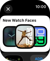 Turn the Digital Crown to see the different watch faces.