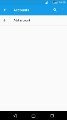 Press Add account.