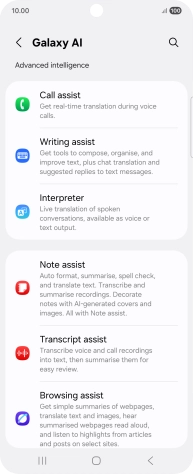 More examples of Galaxy AI usage are now displayed.