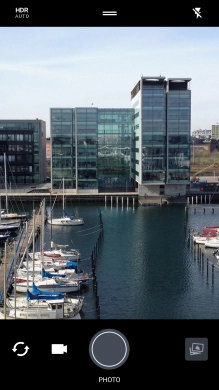 If the camera is turned on, press the video recorder icon.