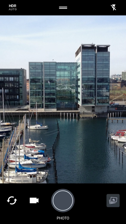 If the camera is turned on, press the video recorder icon.