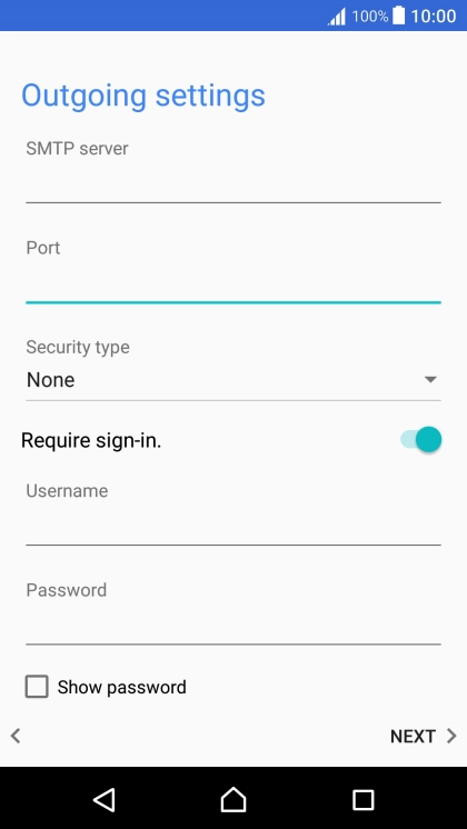 Press the drop down list below 