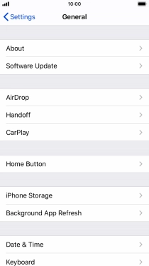 Press Background App Refresh.