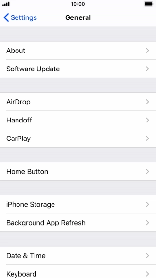 Press Background App Refresh.