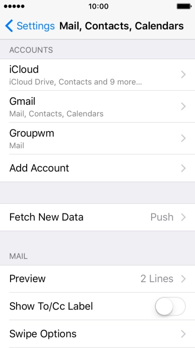 Press Fetch New Data.