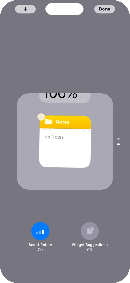 Press Smart Rotate to turn the function on or off.