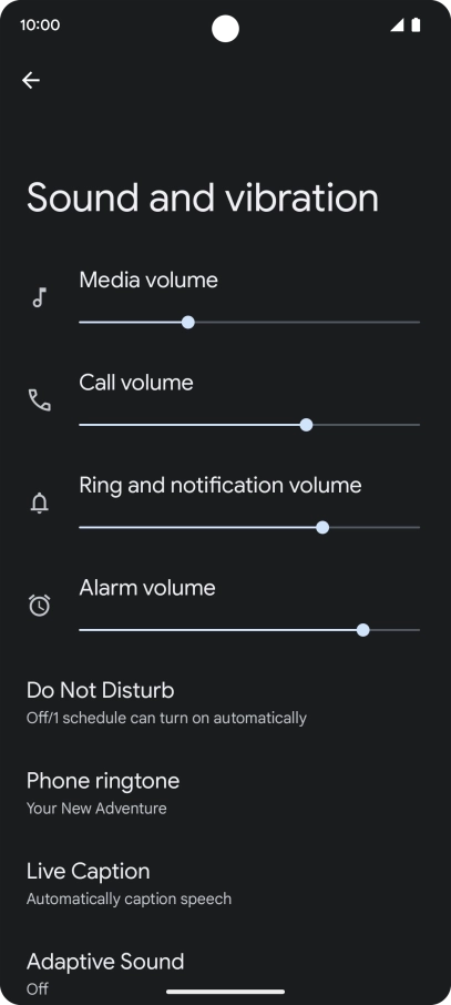 Press Phone ringtone.
