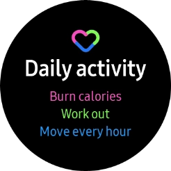 Press and hold the required widget.