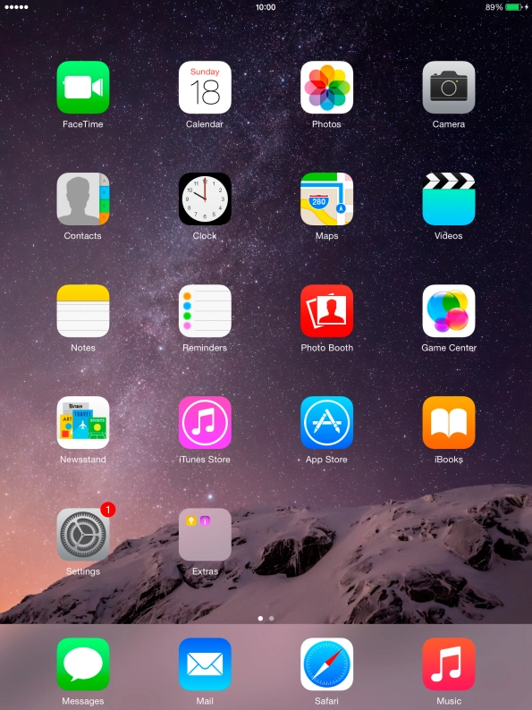 When the battery charging icon is displayed, the battery is charging.