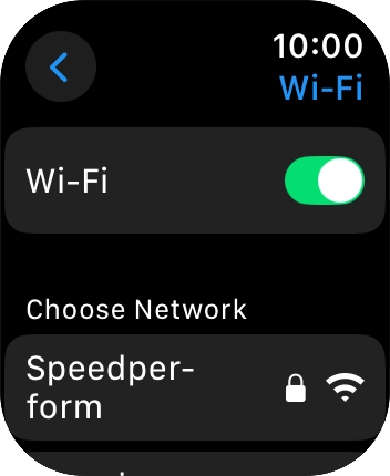 Press the Digital Crown several times to return to standby mode.