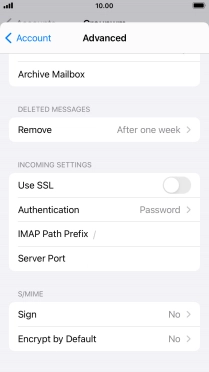Press Authentication.
