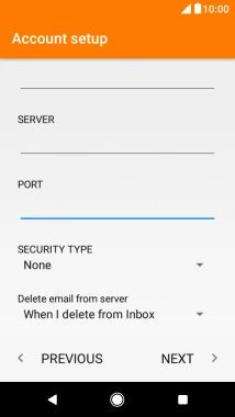 Press the drop down list below 