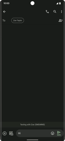 Press the picture icon.