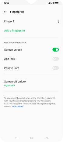 Press the Return key.