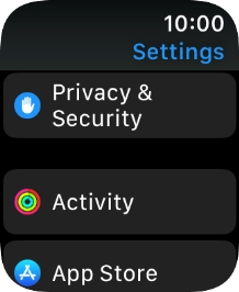 Press Privacy & Security.