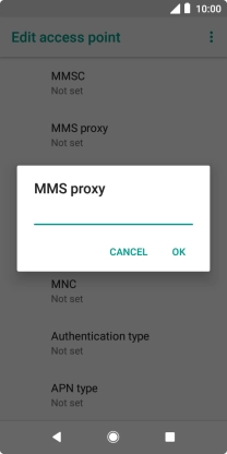 Key in 10.202.002.060 and press OK.