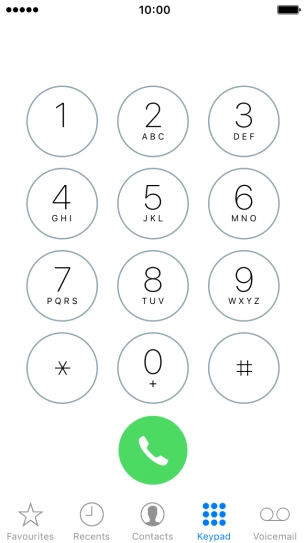 Press Voicemail and follow the instructions from your voicemail.