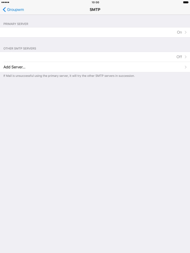 Press the field below 