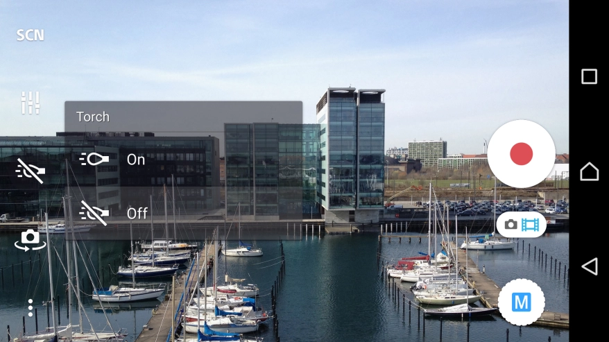 Press the required setting.