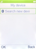 Select Search new device.