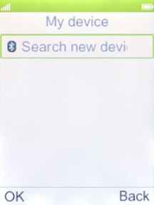 Select Search new device.