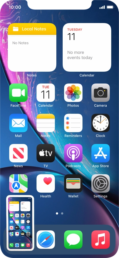To edit your screenshot, press the screenshot and follow the instructions on the screen to make the required changes.