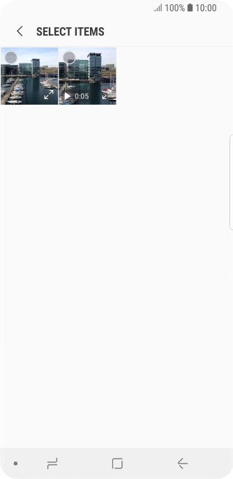 Press the required picture.