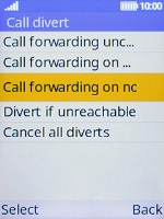 Select Cancel all diverts.