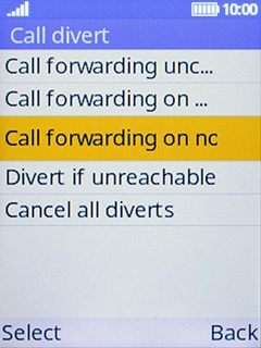 Select Cancel all diverts.