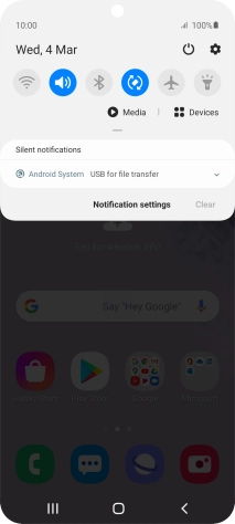 Press Android System.