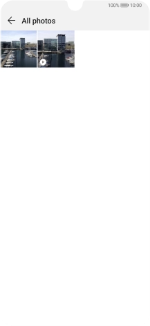 Press and hold any picture or video clip.