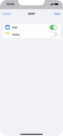 Press Save. Your email account has now been set up. To select more settings for incoming and outgoing server, proceed with the following steps.