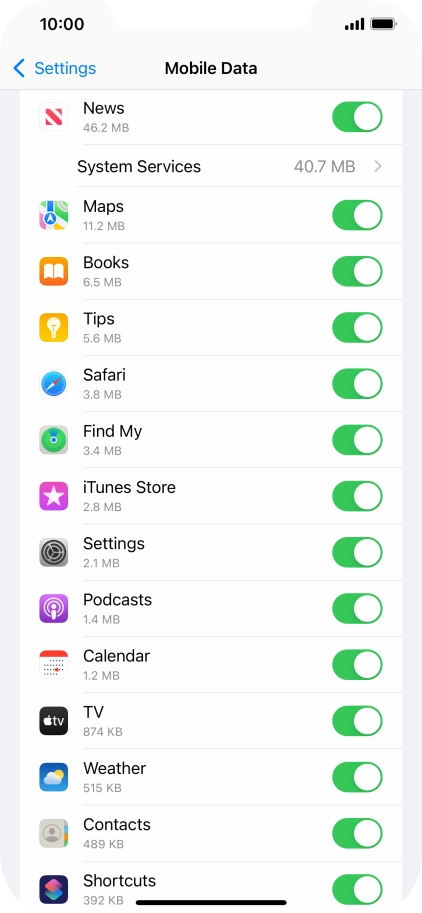 Slide your finger upwards starting from the bottom of the screen to return to the home screen.