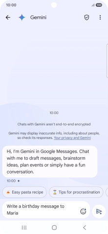 Write or say in your own words which topic you would like to use.