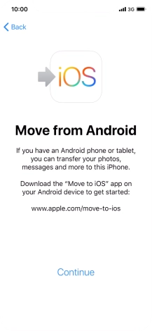 To transfer content to your phone, you need to install the app 