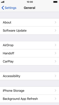 Press Background App Refresh.