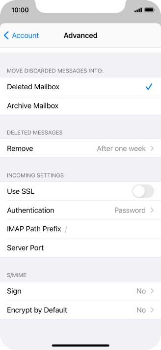 Press Authentication.