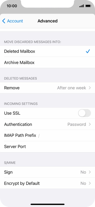 Press Authentication.