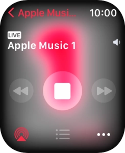 Press arrow left to return to the list.