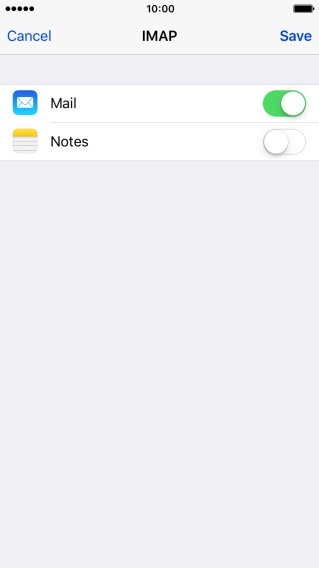 If this screen is displayed, you email account has been recognised and set up automatically. Follow the instructions on the screen to key in more information and finish setting up your phone.