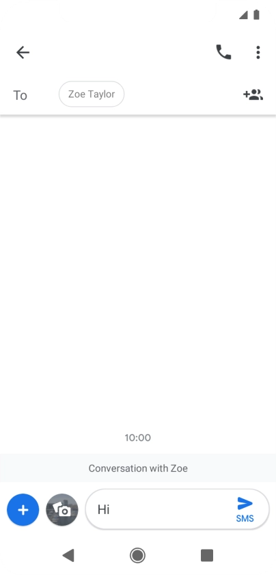 Press the attach picture icon.