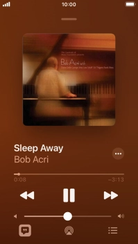 Press arrow right to go to the next audio file.