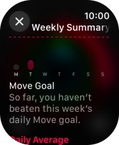 Press the Digital Crown several times to return to the main menu.