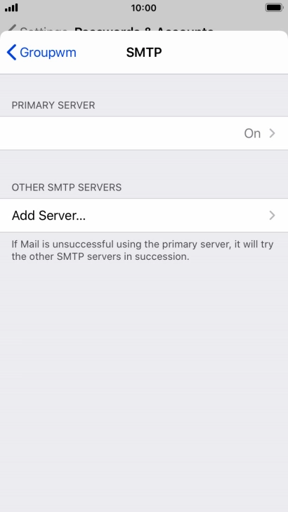 Press the field below 